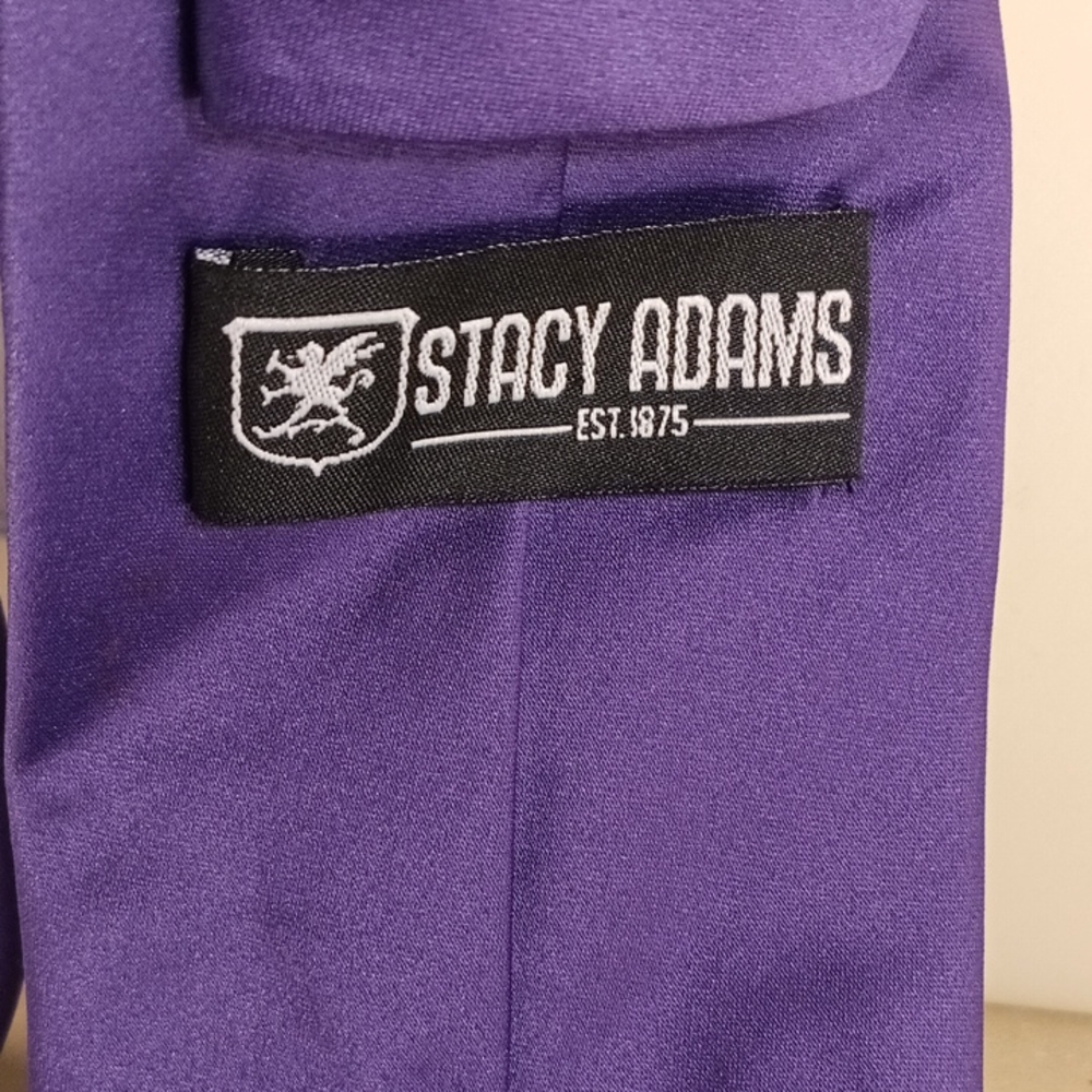 Stacy Adams Rich Purple Tie